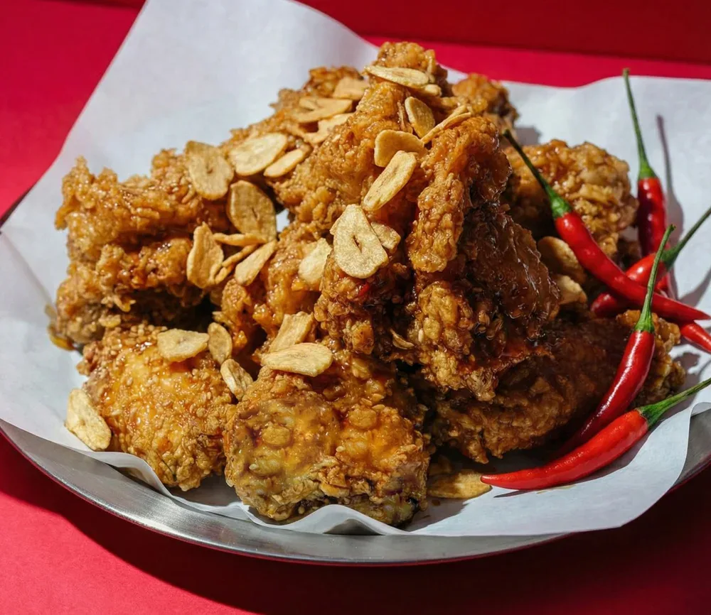 Spicy Soy Honey Garlic chicken